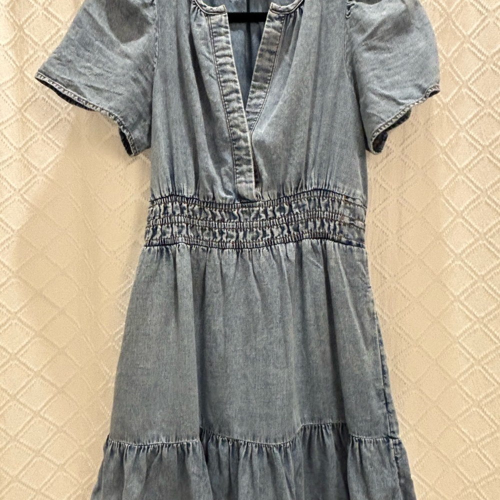 Anthropologie The Somerset Mini Dress: Denim Edition